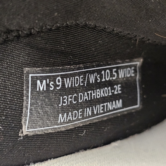 Kizik Athens Hands Free Athletic Sneakers Men's 9 Wide / Womens 10.5 Wide Black - Picture 10 of 13